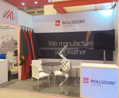 Wollsdorf Leather booth | Automotive Meetings Mexico 2022