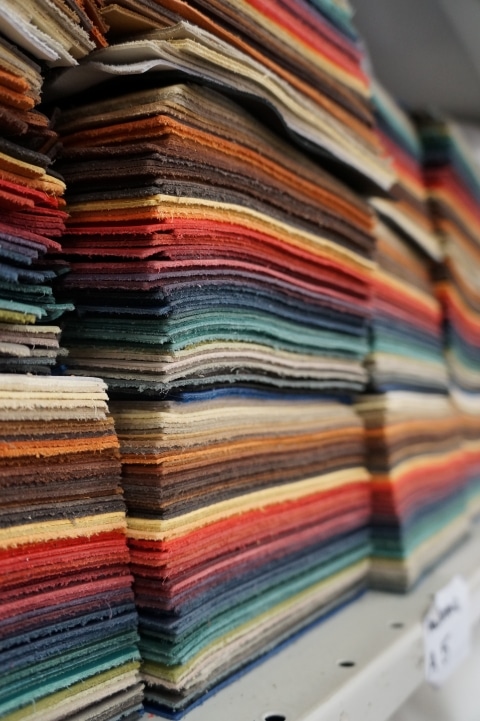 Wollsdorf leather colored patterns